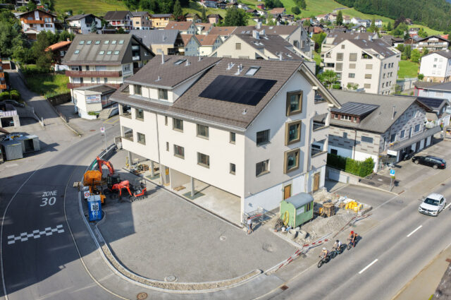 Mehrfamilienhaus Klewenstock, Emmetten NW, Umgebungsarbeiten